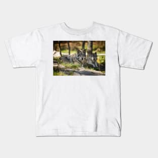 Grey Wolf Kids T-Shirt